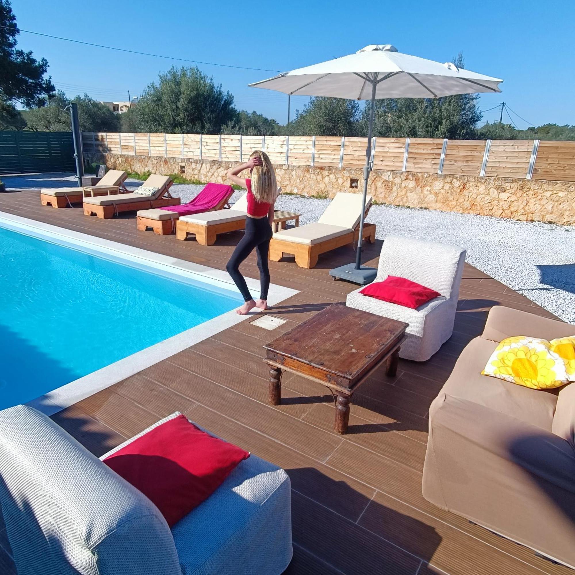 Drosoula Villa 3Bdr Private Swimming Pool Χωραφάκια Εξωτερικό φωτογραφία